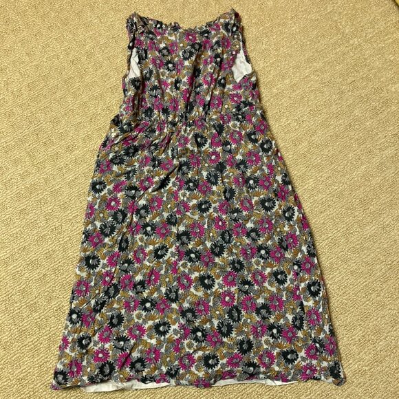 Old Navy Maternity Dress Womens XS Floral Sleeveless Multicolor Boho - Picture 2 of 8